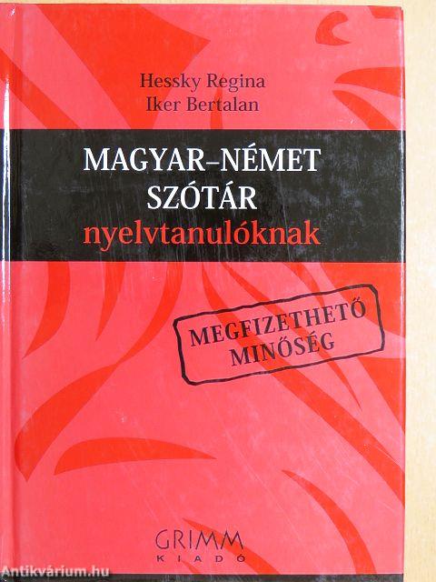 Magyar-német szótár nyelvtanulóknak