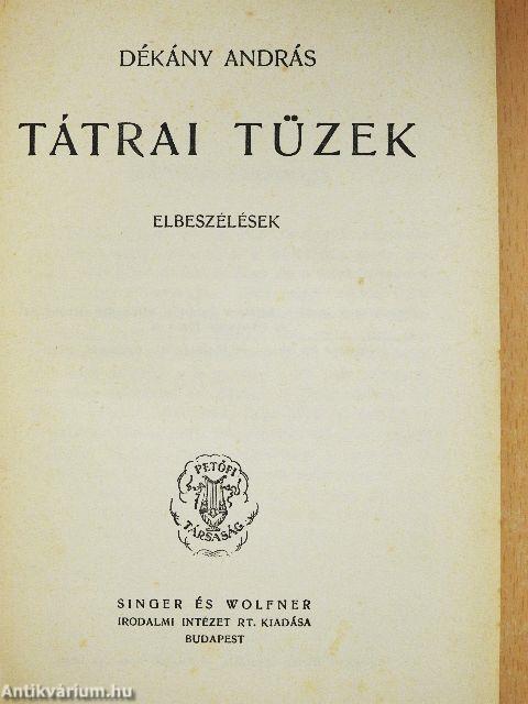 Tátrai tüzek