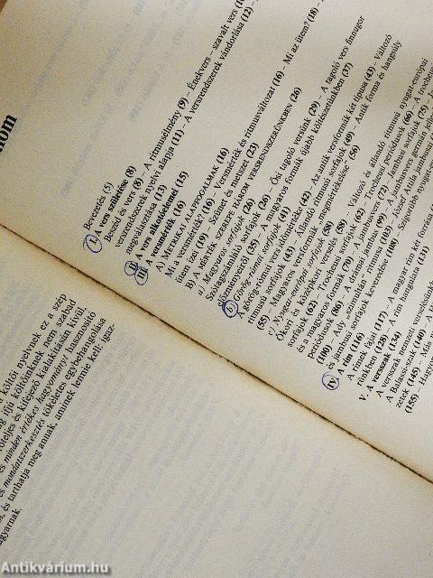 Ismerjük meg a versformákat!