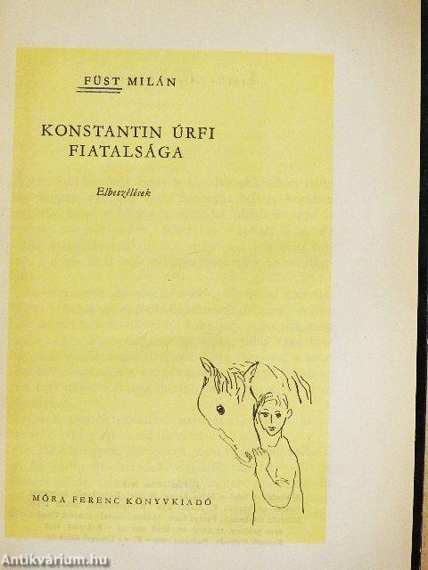 Konstantin úrfi fiatalsága