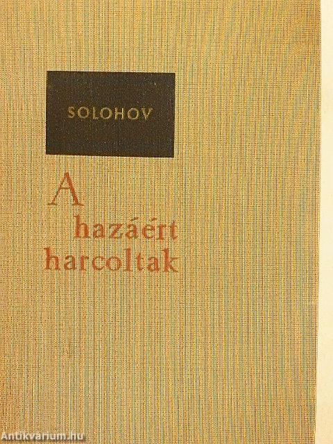 A hazáért harcoltak