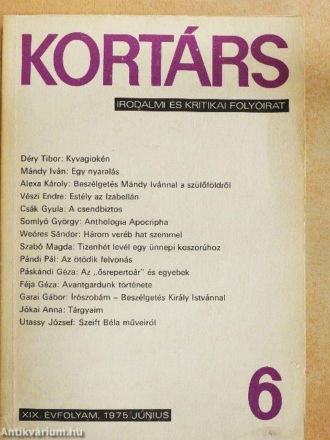 Kortárs 1975. június