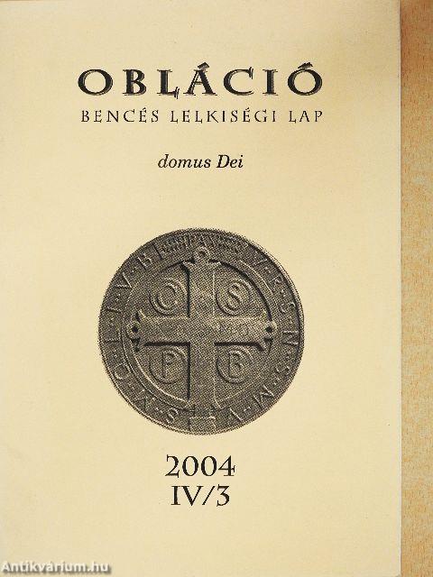 Obláció 2004. IV/3