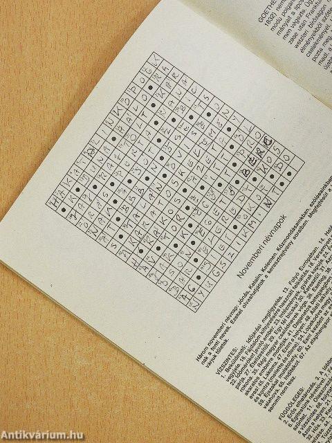 Kincskereső 1990. november