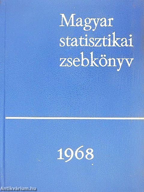 Magyar statisztikai zsebkönyv 1968.