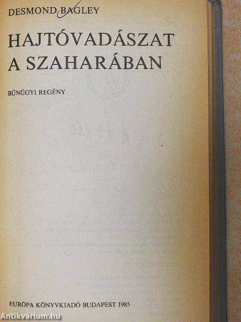 Hajtóvadászat a Szaharában