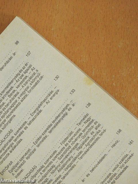 Magyar statisztikai zsebkönyv 1985.