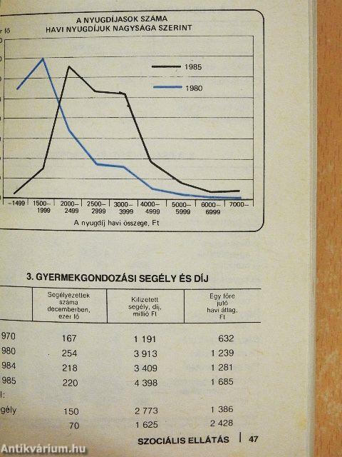Magyar statisztikai zsebkönyv 1985.