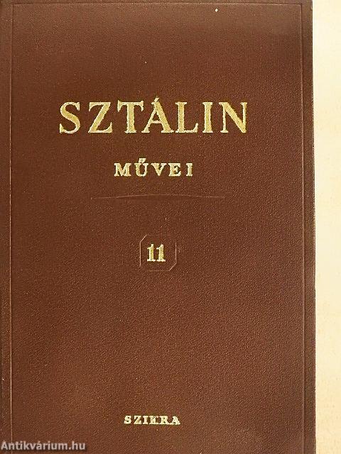 I. V. Sztálin művei 11.