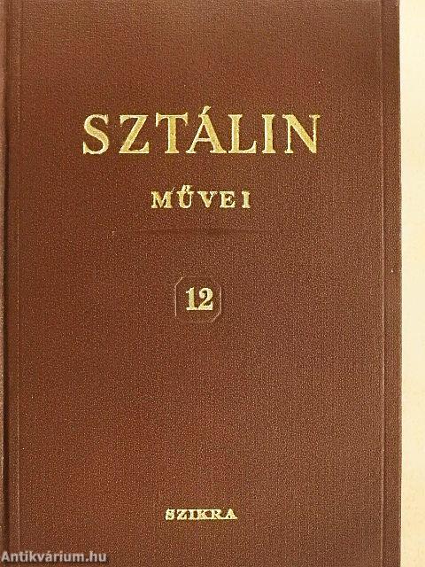 I. V. Sztálin művei 12.