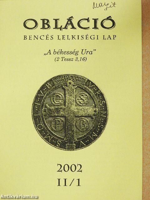 Obláció 2002. II/1