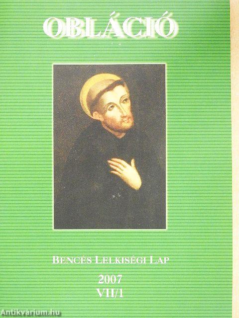 Obláció 2007. VII/1