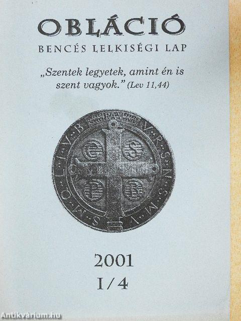 Obláció 2001. I/4