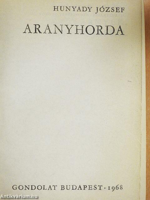 Aranyhorda