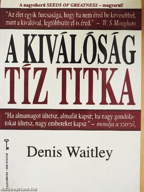 A kiválóság tíz titka