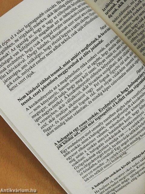 365 nap Napoleon Hill gondolataival