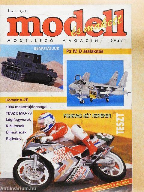 Modell és makett 1994/1.