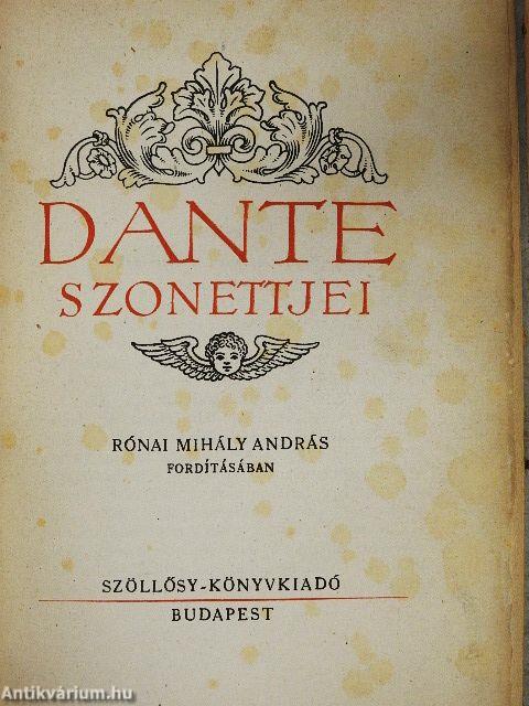 Dante szonettjei