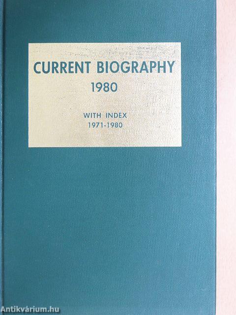 Current Biography Yearbook 1980