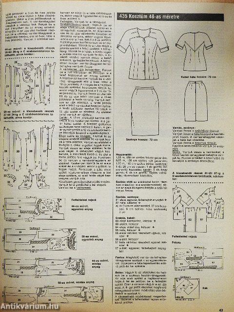 Burda Moda Moletteknek 1991. tavasz