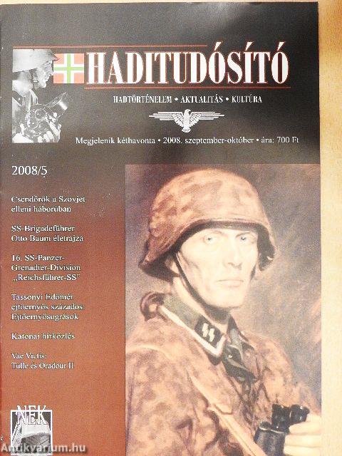 Haditudósító 2008. szeptember-október