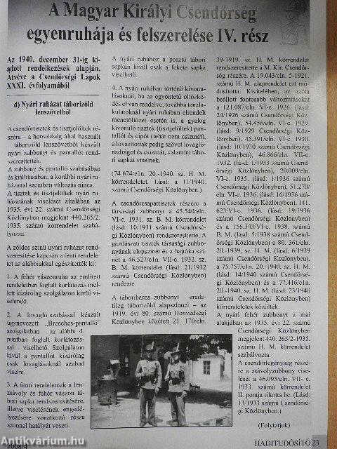 Haditudósító 2008. július-augusztus