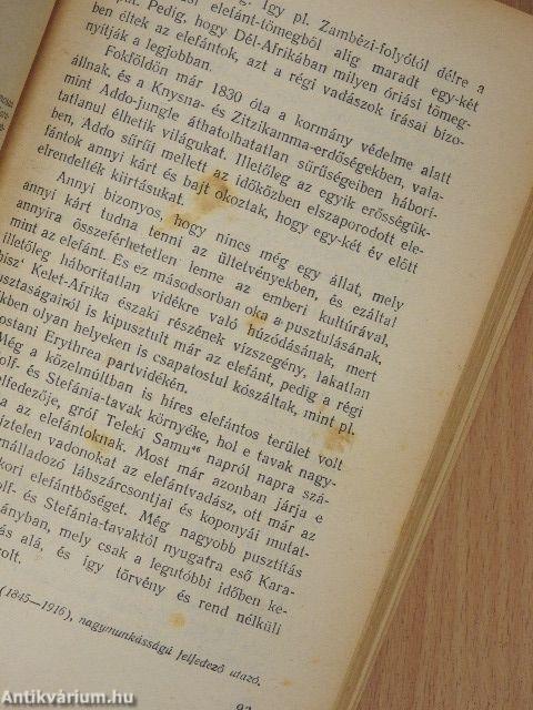 Vadászkalandok Afrikában