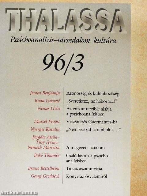 Thalassa 1996/3.