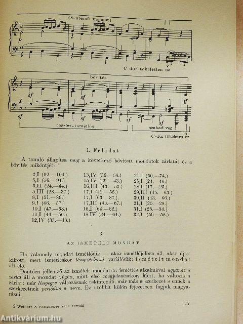 A hangszeres zene formái