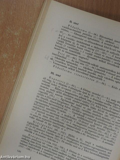 A hangszeres zene formái