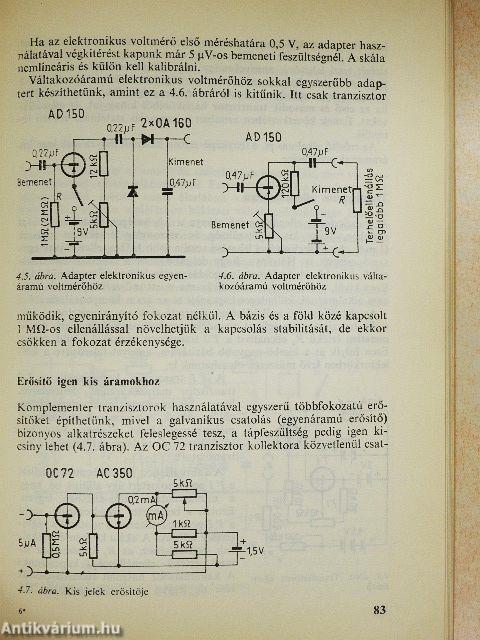 Tranzisztorkapcsolások amatőröknek