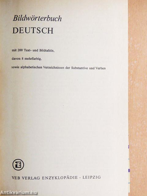 Bildwörterbuch Deutsch