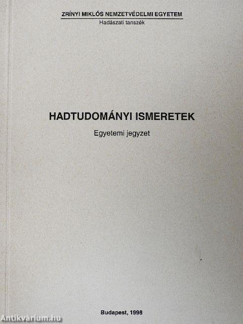 Hadtudományi ismeretek