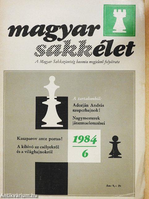 Magyar Sakkélet 1984. június