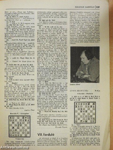 Magyar Sakkélet 1984. június