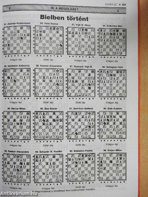 Sakkélet 1995. október 19.