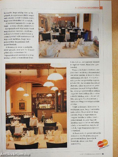 A 100 legjobb magyar étterem