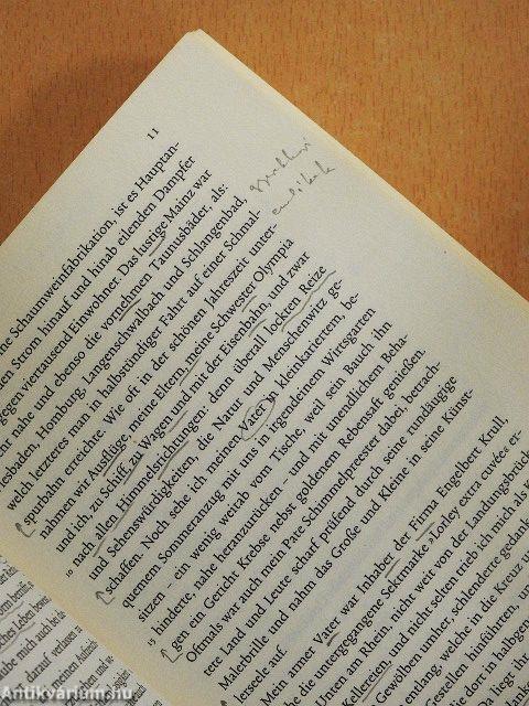 Bekenntnisse des Hochstaplers Felix Krull