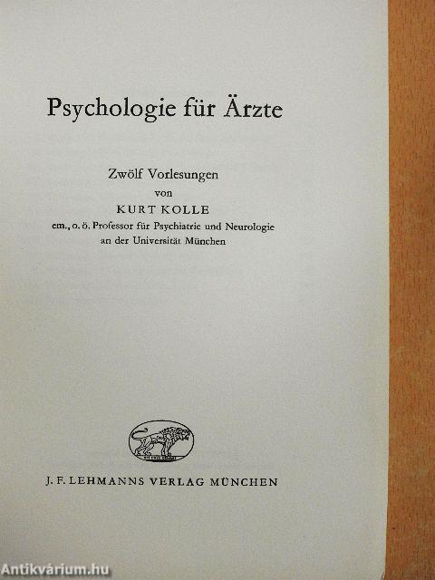 Psychologie für Ärzte