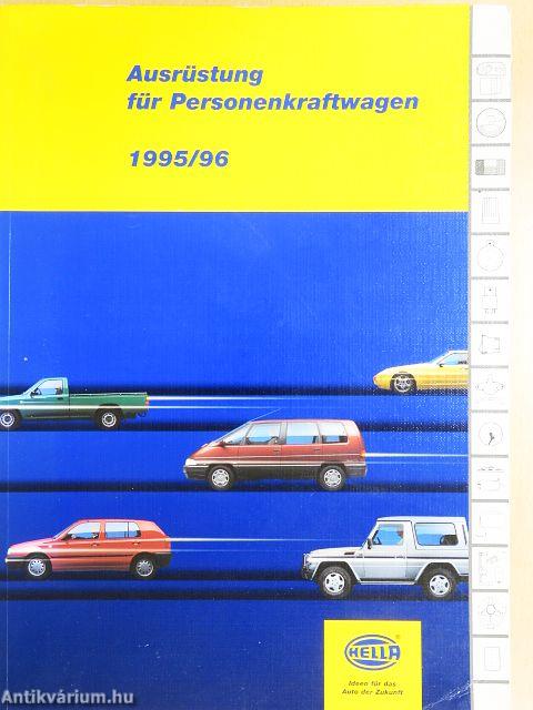 Ausrüstung für Personenkraftwagen 1995/96
