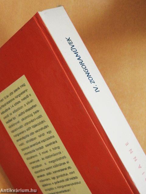 Hangversenykalauz IV.