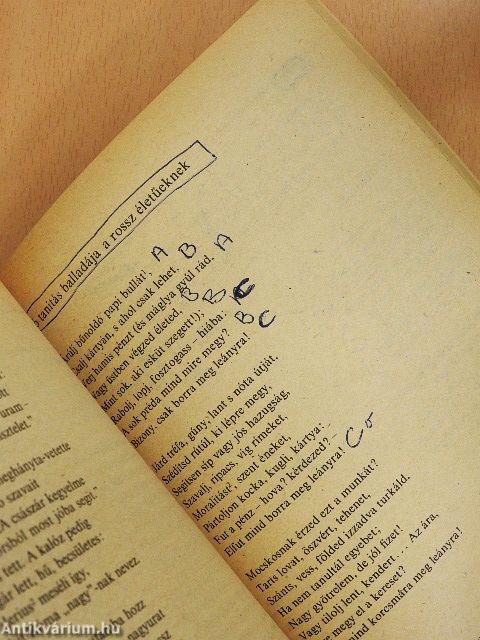 Irodalmi szöveggyűjtemény I.