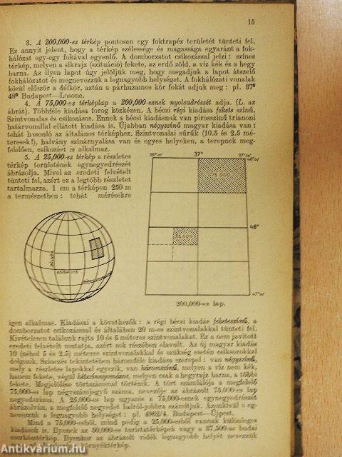 Hazánk részletes földrajza és térképismeret