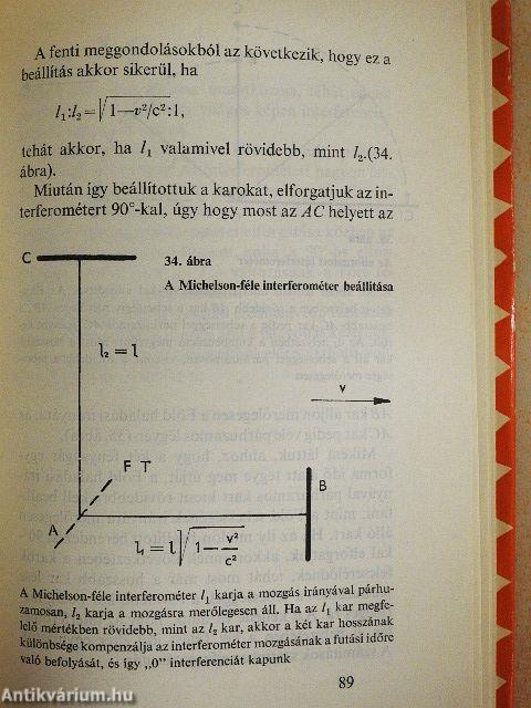Relativitáselmélet és fizikai valóság