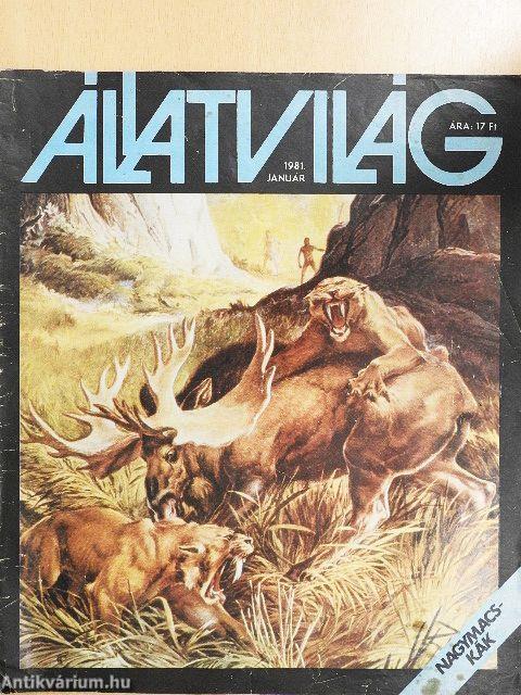 Állatvilág 1981. január-december