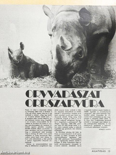 Állatvilág 1981. január-december