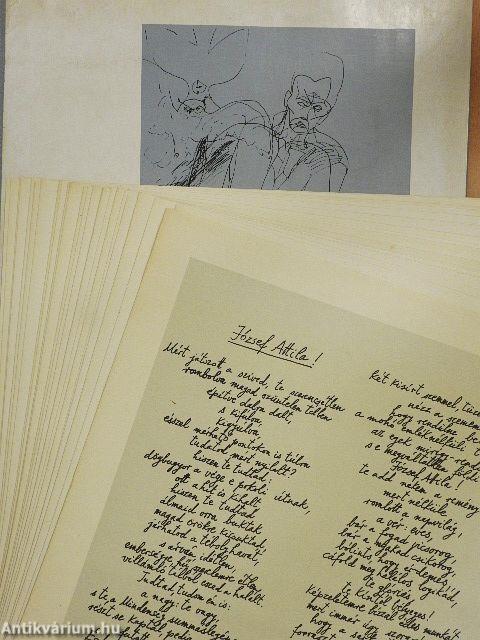 Würtz Ádám huszonöt rajza József Attila születésének 70. évfordulójára