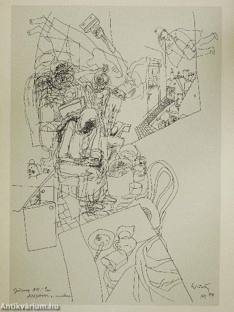 Würtz Ádám huszonöt rajza József Attila születésének 70. évfordulójára