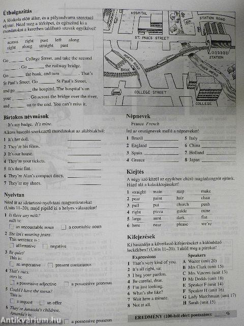 Grapevine - Munkafüzet 1.