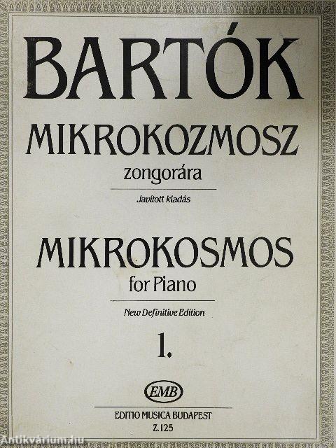 Mikrokozmosz zongorára 1.